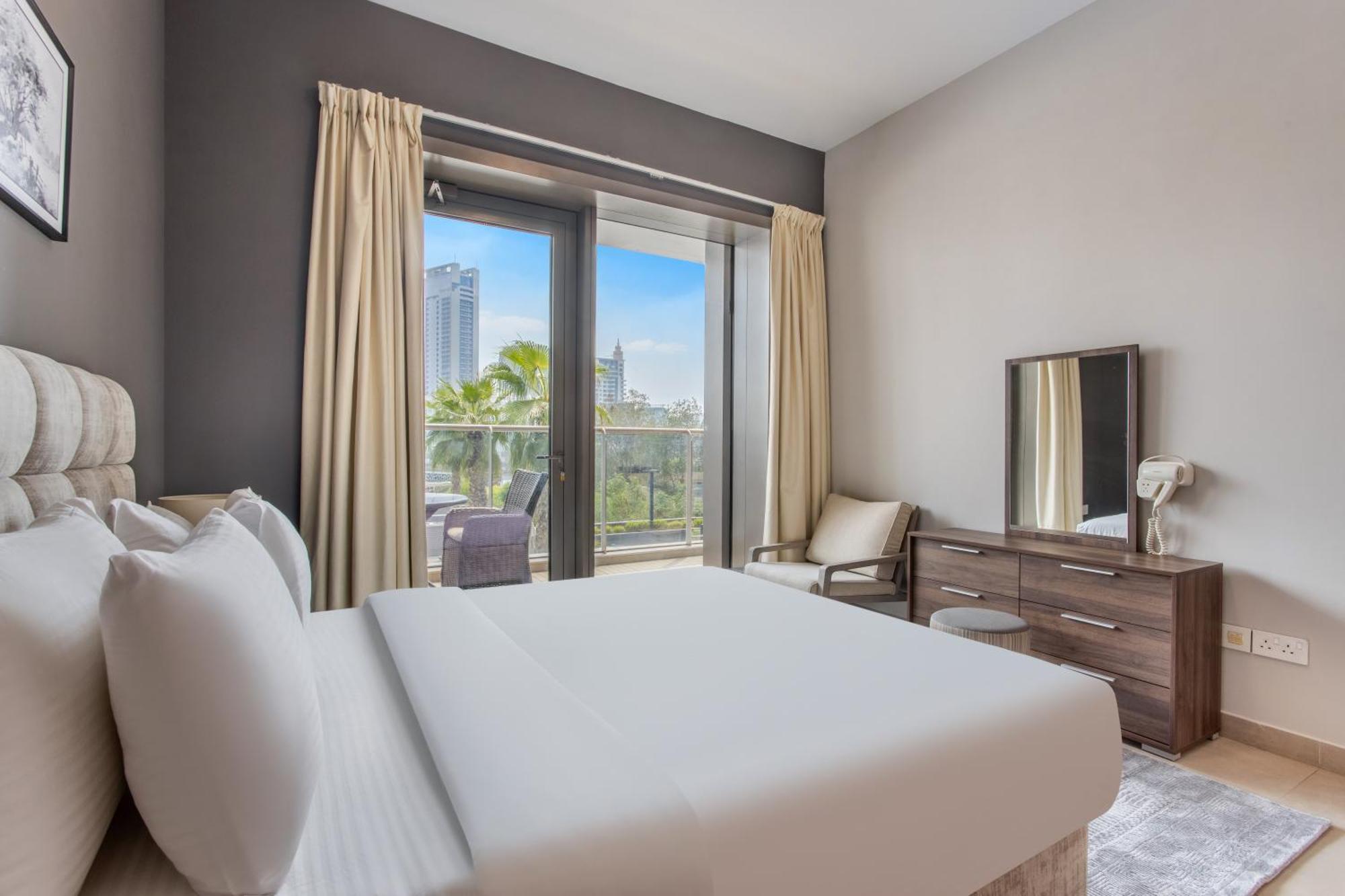 Ferienwohnung Icon Casa Living - Sparkle Tower 1 Dubai Exterior foto